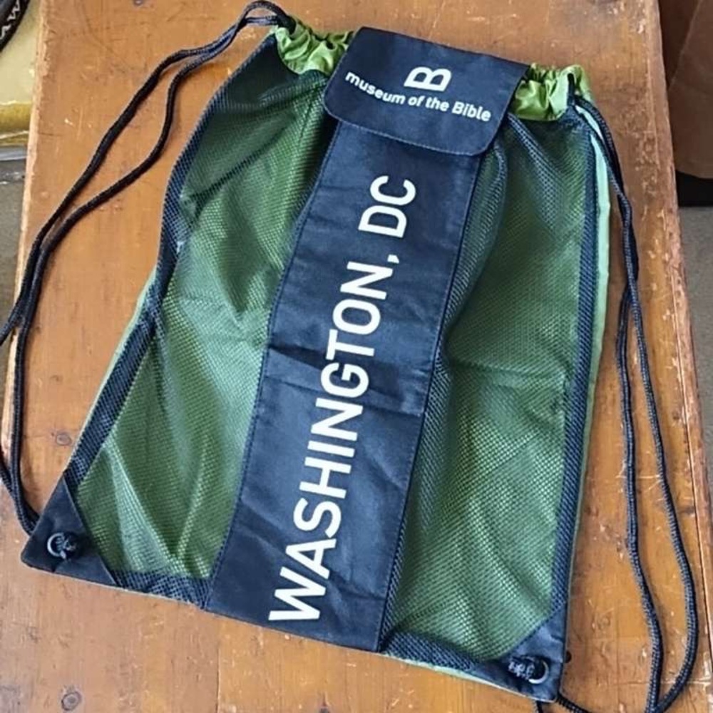 Green Drawstring Backpack - image 3